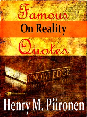 cover image of Famous Quotes on Reality